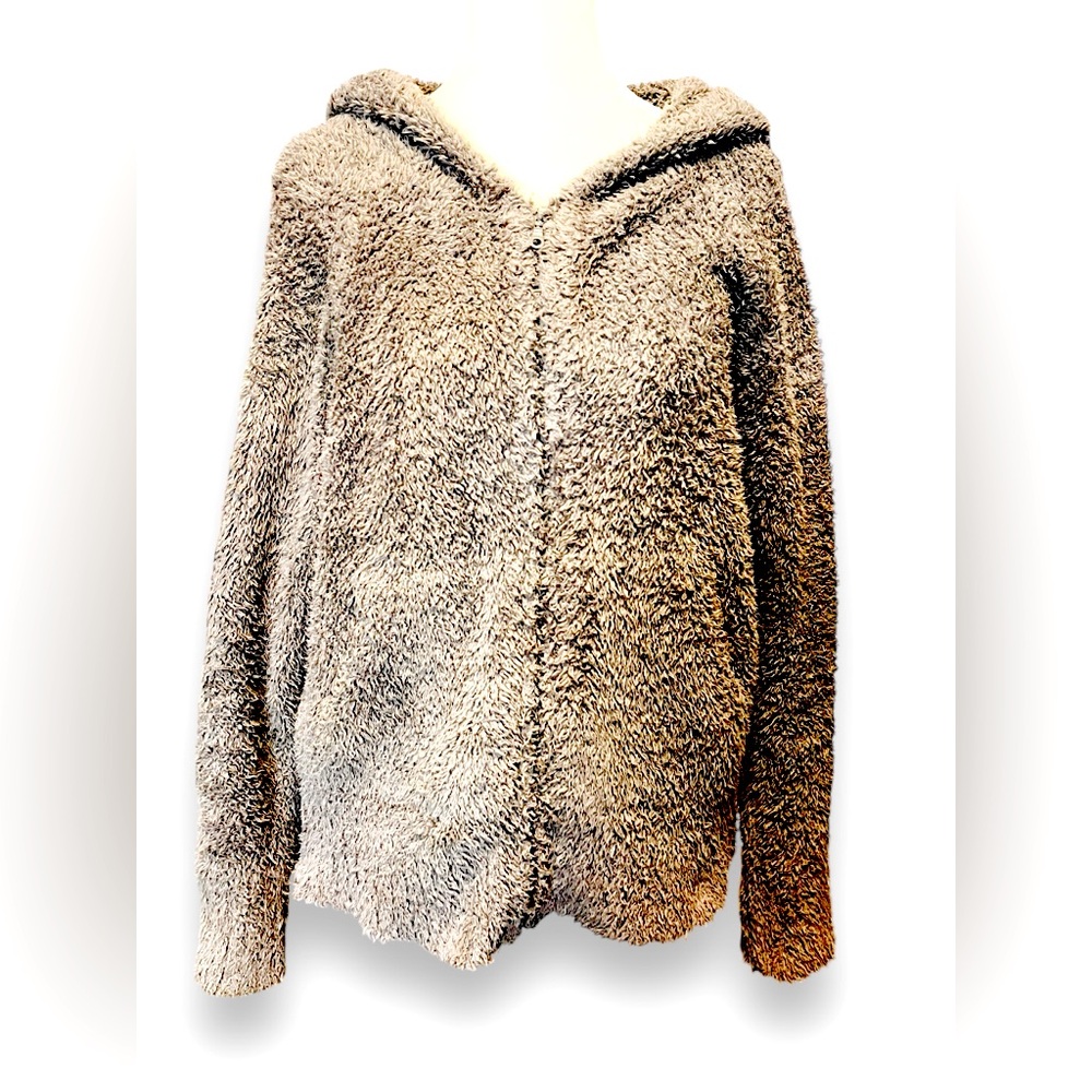 Barefoot Dreams CozyChic Full Zip Up Hoodie Size M